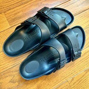 Black Birkenstock sandals